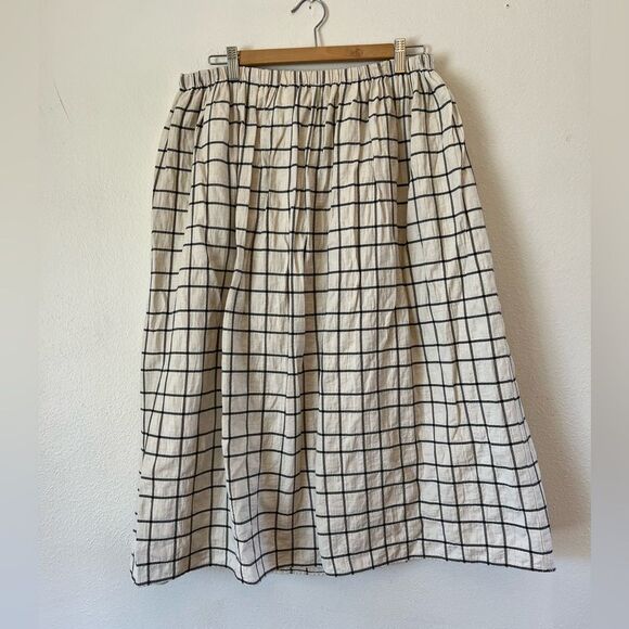 Anthropologie Corey Lynn Calter Plaid Midi Skirt - Picture 3 of 7